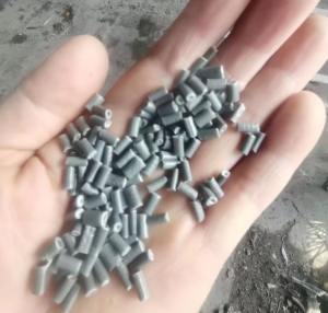 出售水洗编织袋颗粒，过6层60目，可以注塑、改性、拉丝