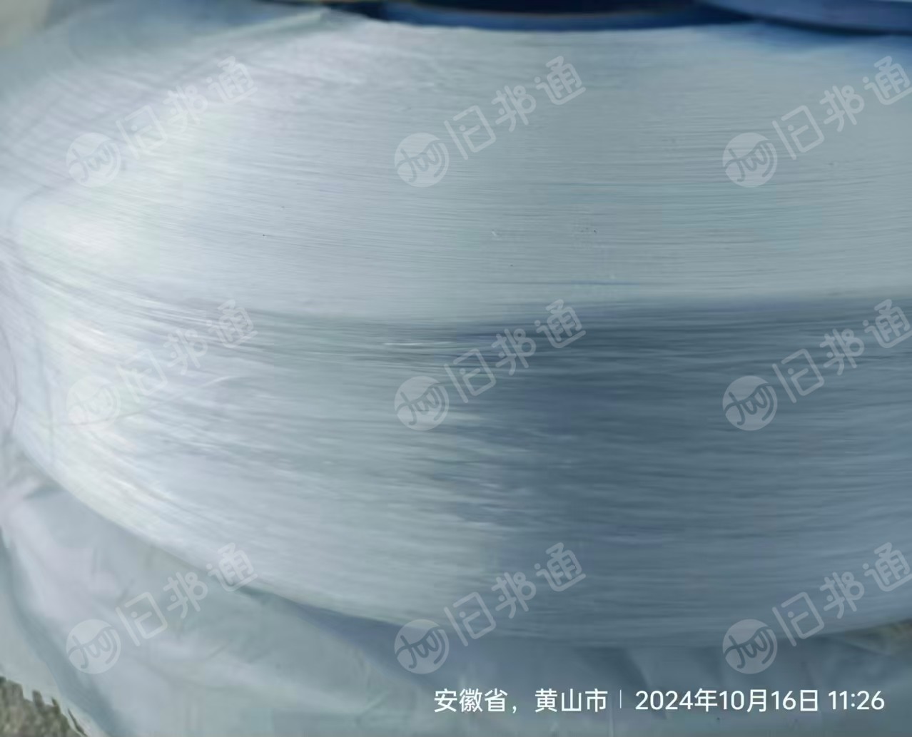 出售库存纱,300D漂白丙纶纱,库存处理400公斤,安徽黄山