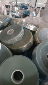 蓝色PET 蓝白PET卷料，打包料