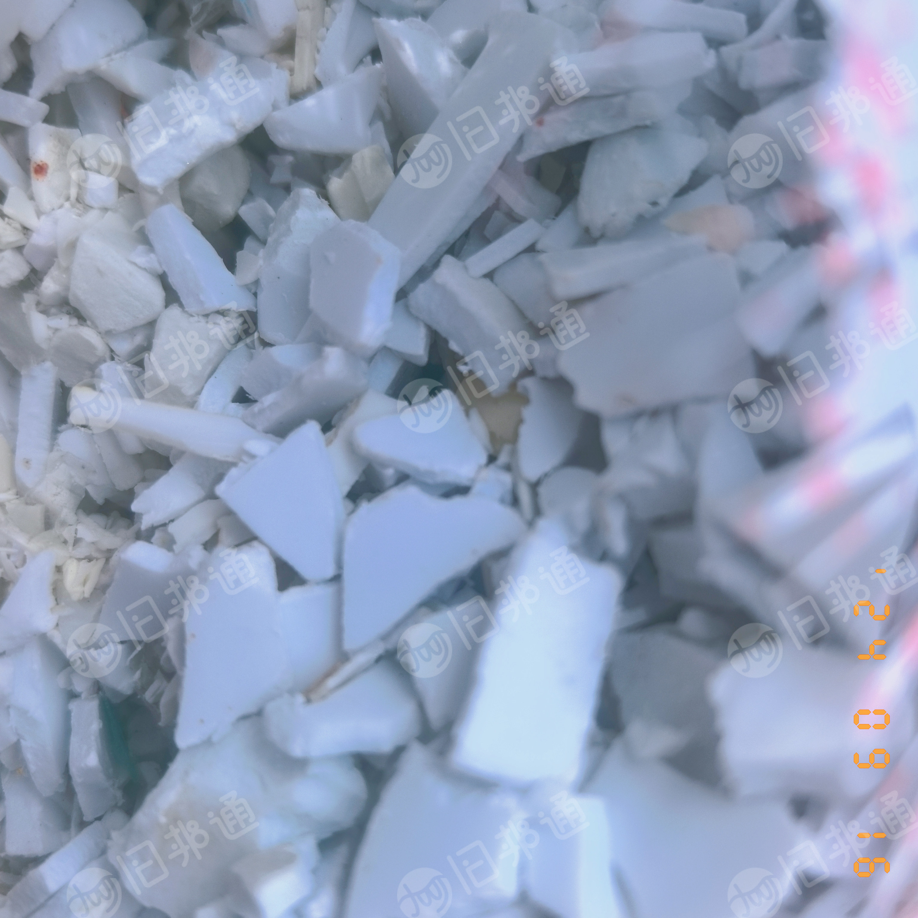 出售各色PP破碎料,白丙,兰丙破碎料