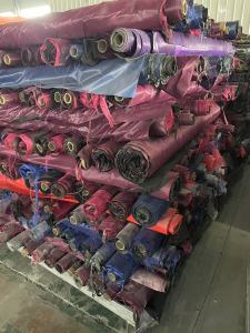 出售库存pcv箱包革，箱包里布，门幅1.5m