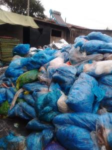 长期大量出售PE膜废料（装棕榈油的），可炼油