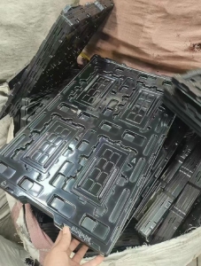 求购ABS/ps/PET吸塑盒毛料、破碎料，造粒用，长期收