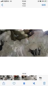 回收窗帘布，涤纶废布，废布料