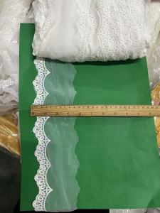 长期出售库存花边，网绣棉花边，厂在广东广州