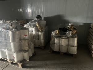 厂家出售烫金膜卷膜，打绳子用