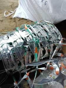 出售PVC复PE膜边料