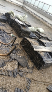 长期出售PVC冷却塔淋水片废料，在四川成都