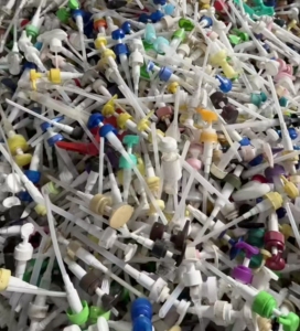 求购PP废旧喷头，破碎用，长期收货