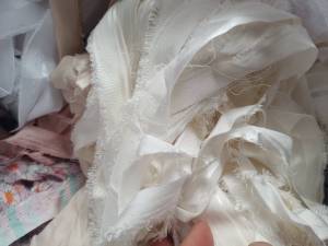 长期出售真丝碎布