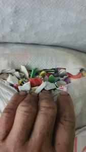 出售全漂涂料桶破碎料