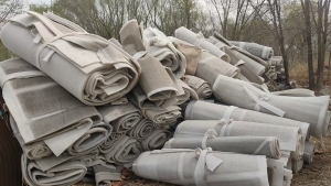 低价出售过滤后的水刺无纺布，现货十几吨，货在河北石家庄