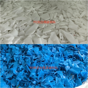 长期出售pe纯桶破碎料,桶装水瓶盖破碎料等