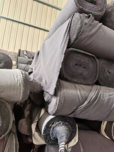 长期大量出售大件涤棉布，涤麻布，库存布