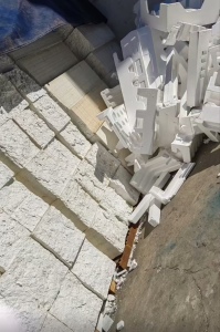 出售EPS冷压块中白料，现货十几吨