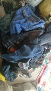 长期出售拆过拉锁的牛仔裤，牛仔衣