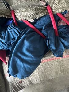 长期出售针织褪色氨纶棉，褪色98以上，现货10几吨，货在河北沧州