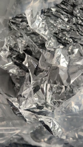 出售铁锂电池下来的白边铝箔，白边一厘米多