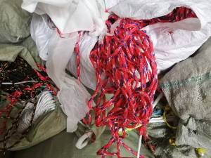 出售丙纶废丝，丙纶绳，丙纶废料，货在河北保定