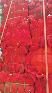 长期回收毛衣颜色料，分拣好的毛衣