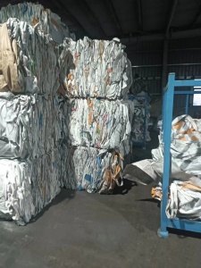 出售废旧吨包、干造、水洗料都有月供60多吨