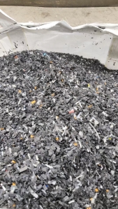 长期出售杂色尼龙扎带破碎料，双6，够车