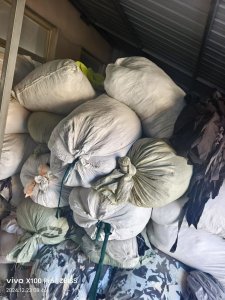 长期出售锦纶碎布,锦纶废布,现货13吨左右