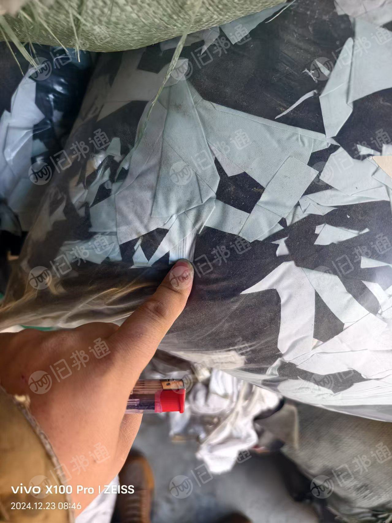 长期出售锦纶碎布,锦纶废布,现货13吨左右