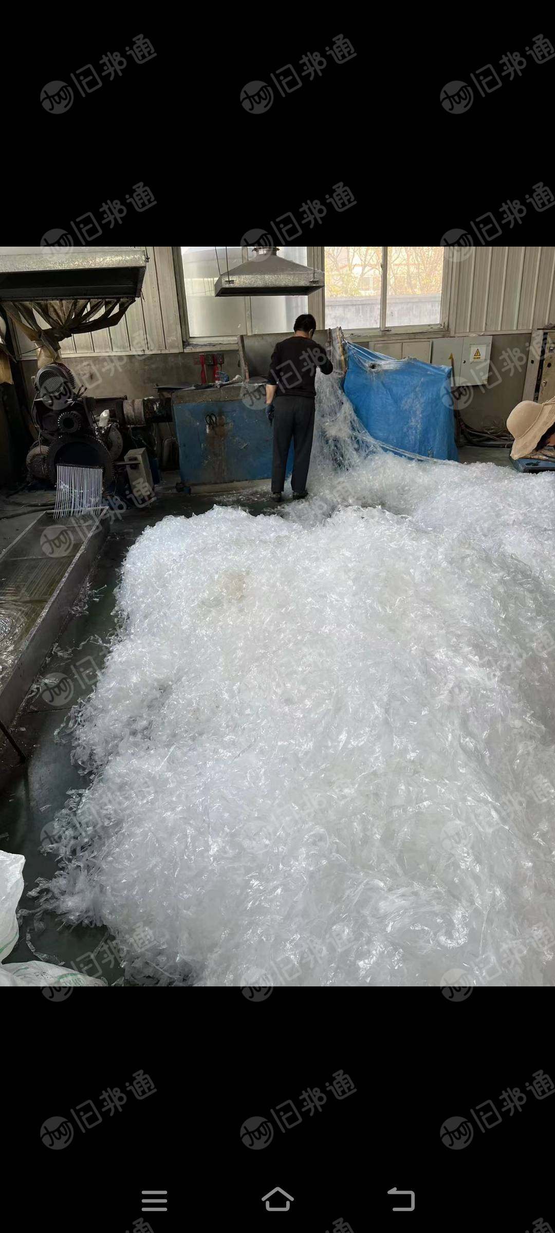 求购利乐牛奶盒厂家淋膜车间的pe纯条切边废料