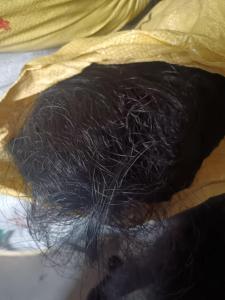 出售黑色锦纶废丝，现货7吨，河北唐山