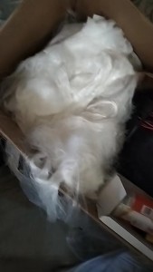 长期出售锦纶废丝，尼龙废丝，货在浙江金华