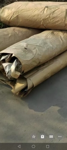 出售包钢筋的防锈纸，每个月七八吨