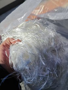 长期出售加工撵度的人造丝,人造丝废丝,现货6吨左右