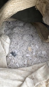 出售PVC封边条毛料，封边条沫子，长期供货