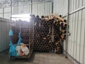 出售5寸二手纸管，长度2.5-3米