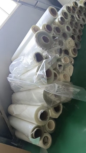 出售tpu车衣膜废料,无胶,有卷筒和压包料,现货七八十吨,隐形车衣流延下来的料