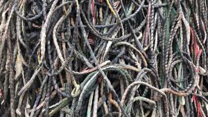 出售安全网抽出来的布绳子，量大