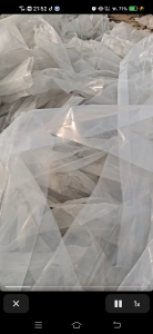 厂家出售pc薄膜废料，带少量白胶带