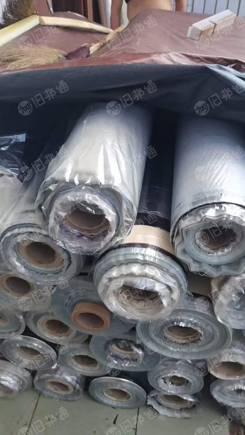 出售卷筒PET转印膜废料,无胶,现货7吨多