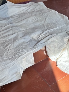 出售1.65宽*2800米白洋布，大白布，库存布