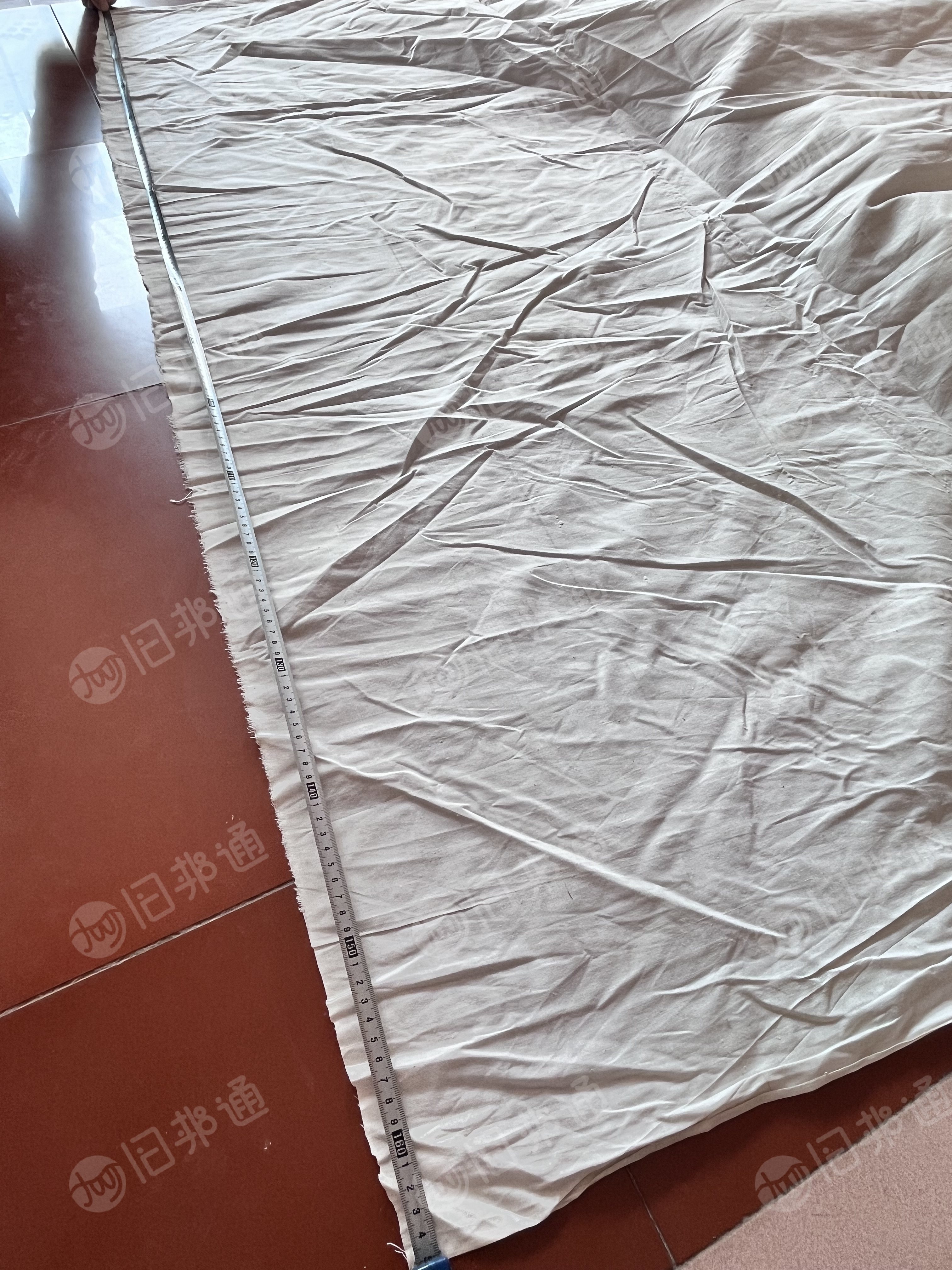 出售1.65宽*2800米白洋布，大白布，库存布