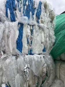 出售干造高压膜废料，缠绕膜和吨包内膜混打，现货30吨