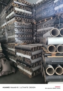 出售6寸二手纸管，厚度1.5cm，长度163.5cm