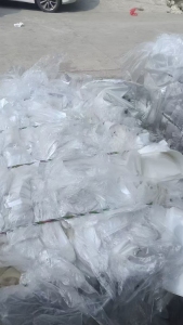 出售POF中温丙膜压包料，现货四米二一车