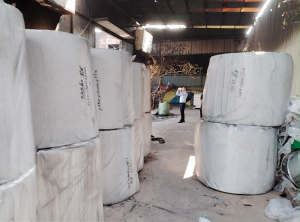 保险公司处理化纤布，数量预估66.03吨，广东江门