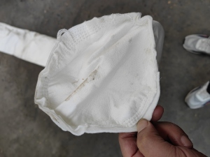 出售覆膜涤纶材质脉冲布袋，库存货