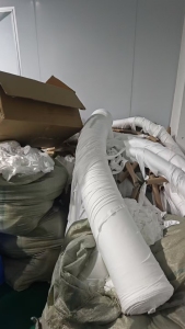 长期出售无尘布厂下来的涤纶废布,涤纶边角料,月供500公斤