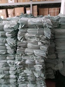 现货处理一批二手绿色被套,1万条,货在河北保定