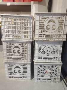 出售大量PP水果筐破碎料 ，长期有货