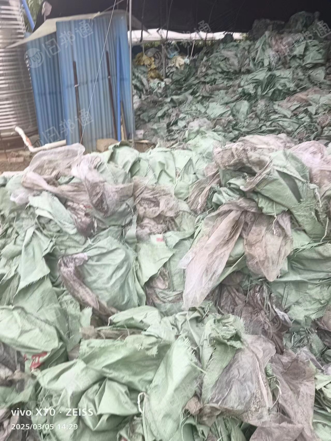 大量出售废旧编织袋,装有机肥下来的